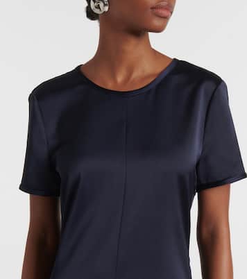 Robe longue White Label Delphine en satin | Proenza Schouler