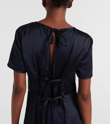 Robe longue White Label Delphine en satin | Proenza Schouler