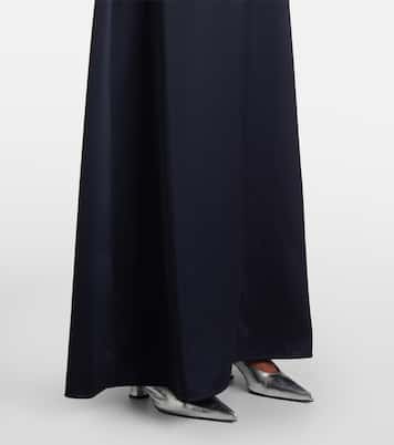 Robe longue White Label Delphine en satin | Proenza Schouler