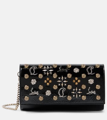 Cartera con cadena Paloma de charol | Christian Louboutin