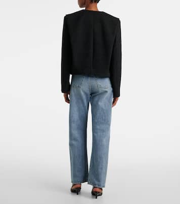 Chaqueta cropped de bouclé | Toteme