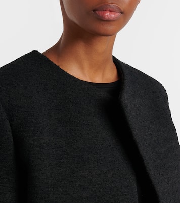 Chaqueta cropped de bouclé | Toteme