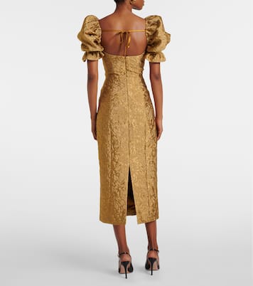 Abito midi Farrah in broccato  | Markarian