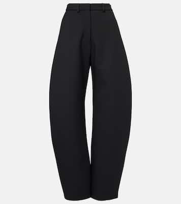 Pantaloni a gamba larga in lana | Alaïa
