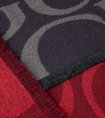 GG wool-blend bouclé blanket | Gucci