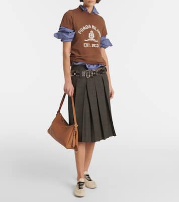 Borsa a spalla Aimée Medium in pelle | Prada