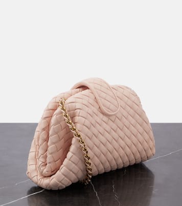 Lauren 1980 Intrecciato Small leather clutch | Bottega Veneta