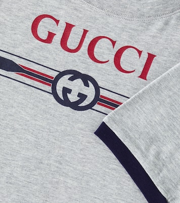 Logo cotton jersey T-shirt | Gucci Kids