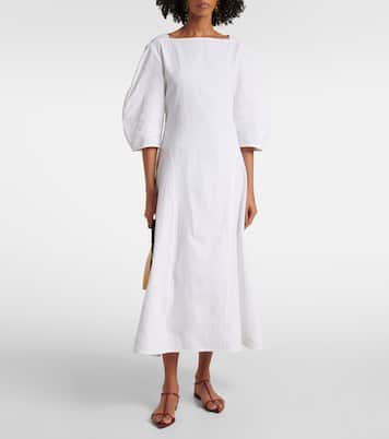 Abito midi in lino | Jil Sander