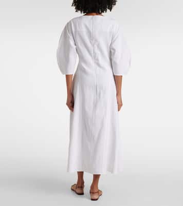 Abito midi in lino | Jil Sander