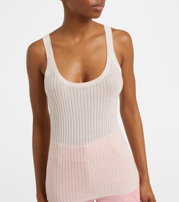 Tank top Nevin in cashmere e seta | Gabriela Hearst