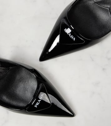 Escarpins slingback en cuir | Prada