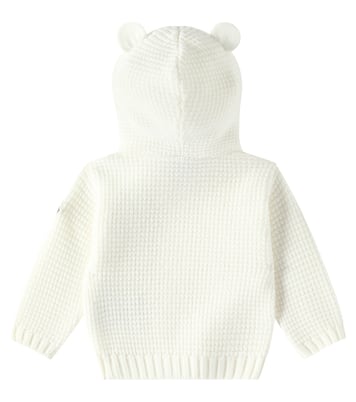 Baby - Felpa in lana con zip e cappuccio | Moncler Enfant