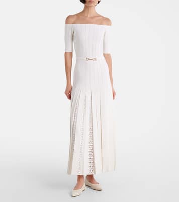 Ribbed-knit wool and silk maxi dress | Gabriela Hearst