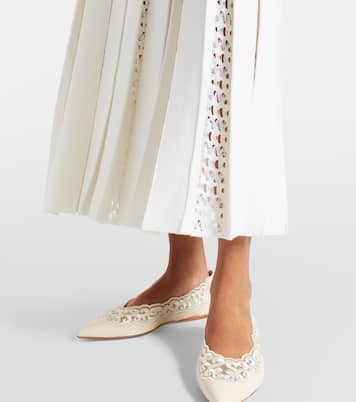 Robe longue en laine et soie | Gabriela Hearst