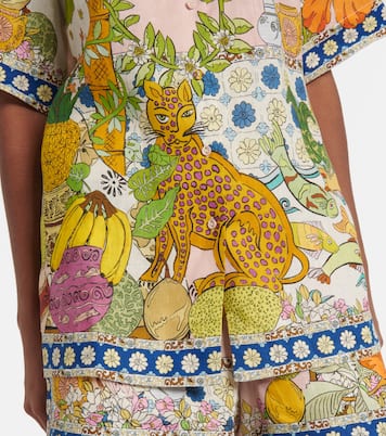 Chemise Hazel imprimée en lin | Alémais