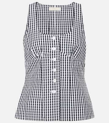 Top en coton à carreaux | Faithfull