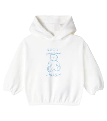 Felpa in cotone con logo | Gucci Kids