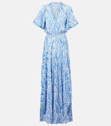 Bedrucktes Maxikleid Mabelle | Poupette St Barth
