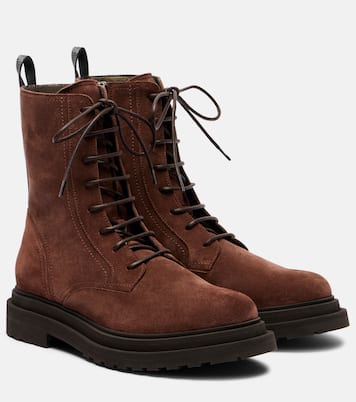 Bottines Monili en daim | Brunello Cucinelli