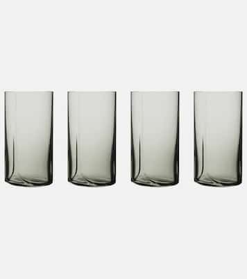 Hew set of 4 highball glasses | Zaha Hadid Design