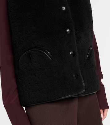 Gliss shearling vest | Blazé Milano