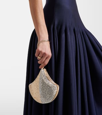 Diva's Dream Ginkgo embellished clutch | Bvlgari