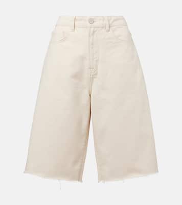 High-rise denim shorts  | Róhe