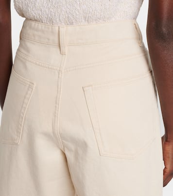 High-rise denim shorts  | Róhe