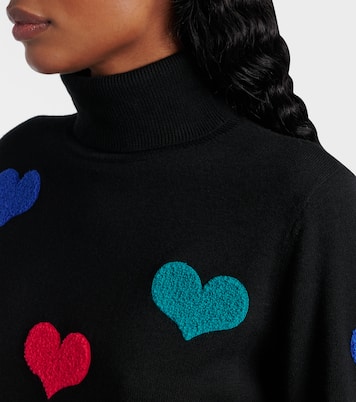 Bacio embellished turtleneck sweater | Goldbergh