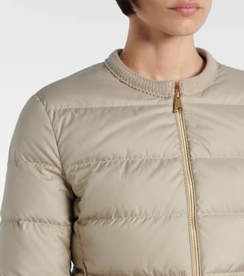جاكيت محشوة بريش الإوز Mauvezin  | Moncler