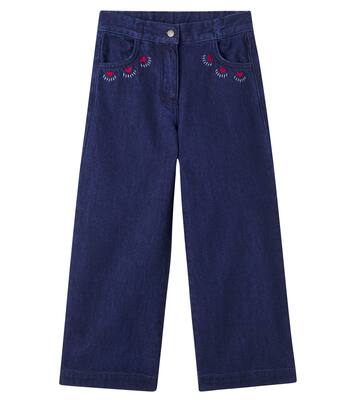 Tessa embroidered jeans | Bebe Organic