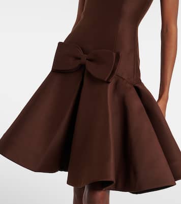 Bow-detail midi dress | Shushu/Tong
