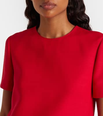 Crepe Couture VGold minidress | Valentino