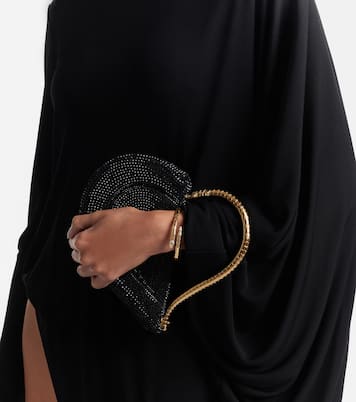 Tote Bag Serpenti Cuore 1968 Small aus Veloursleder | Bvlgari