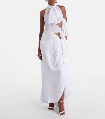 Miss Z leather slingback sandals | Christian Louboutin