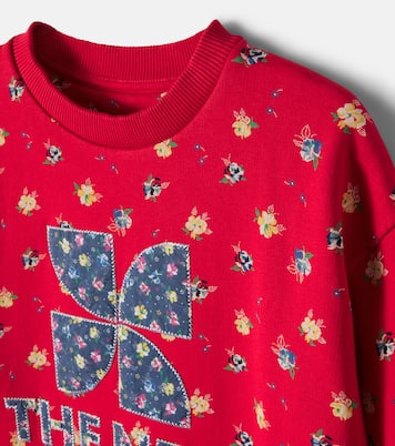 Amapola cotton sweatshirt and shorts set | The New Society