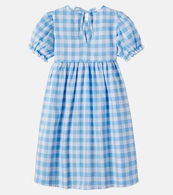 Viola gingham cotton dress | Bebe Organic