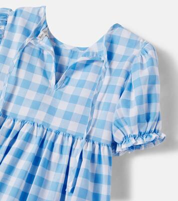 Viola gingham cotton dress | Bebe Organic