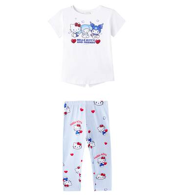 x Hello Kitty T-shirt and leggings set | Monnalisa