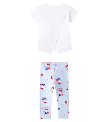 x Hello Kitty T-shirt and leggings set | Monnalisa