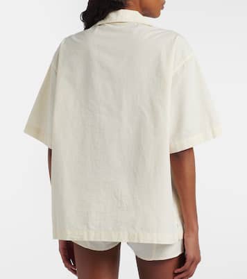 Chemise de pyjama en coton | Entire Studios