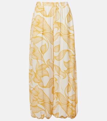 Printed balloon pants | Adriana Degreas