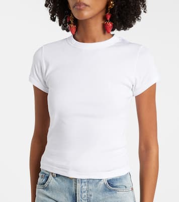 Cassandre cotton jersey T-shirt | Saint Laurent