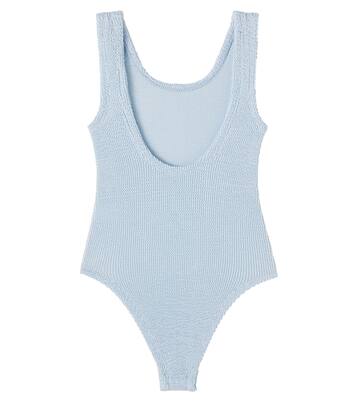 Badeanzug aus Seersucker | Hunza G Kids