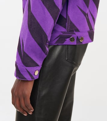 Bedruckte Jeansjacke | Alexandre Vauthier