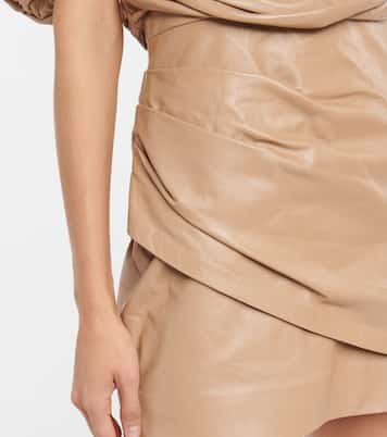 Minikleid aus Leder | Zeynep Arçay