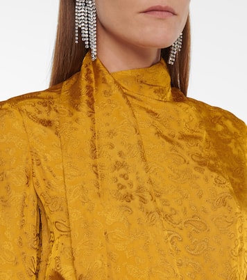 Willia paisley silk jacquard blouse | Erdem