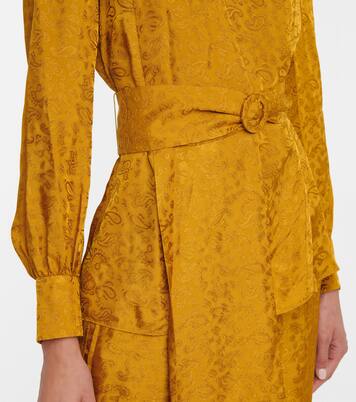 Willia paisley silk jacquard blouse | Erdem