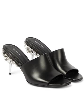 Sandali in pelle con cristalli | Peter Do